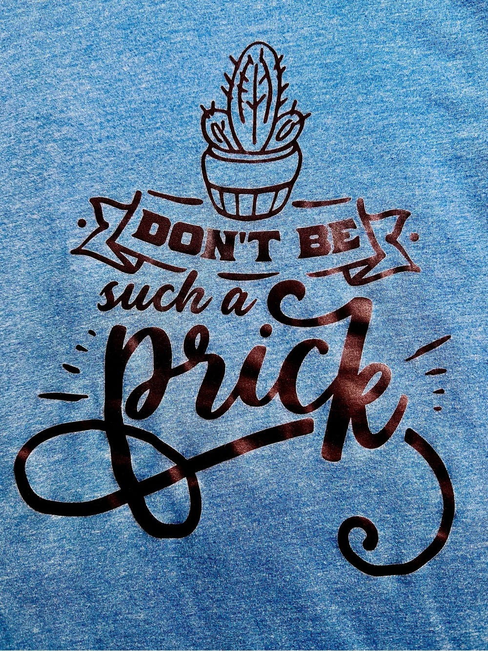 Don’t Be Such A Prick Cactus Short Sleeve Tee
